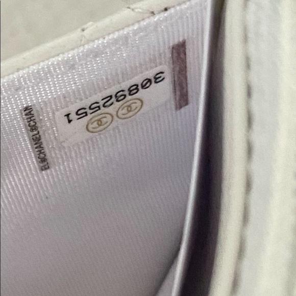 ‼️SOLD‼️21C Chanel WOC Clutch Crossbody Bag White - Picture 2 of 7